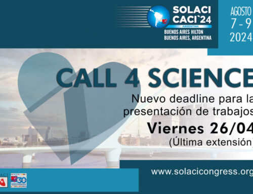 Nuevo deadline para la recepción de trabajos al Congreso SOLACI CACI’24